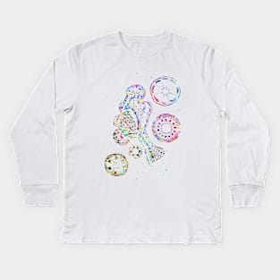 Endocrine gland Kids Long Sleeve T-Shirt